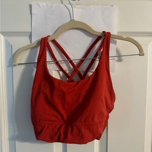 Lululemon bra, red, fits like a 4 but not 100% sure